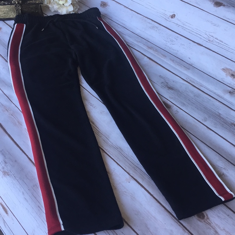 Zara Elastic Waist Track Pants